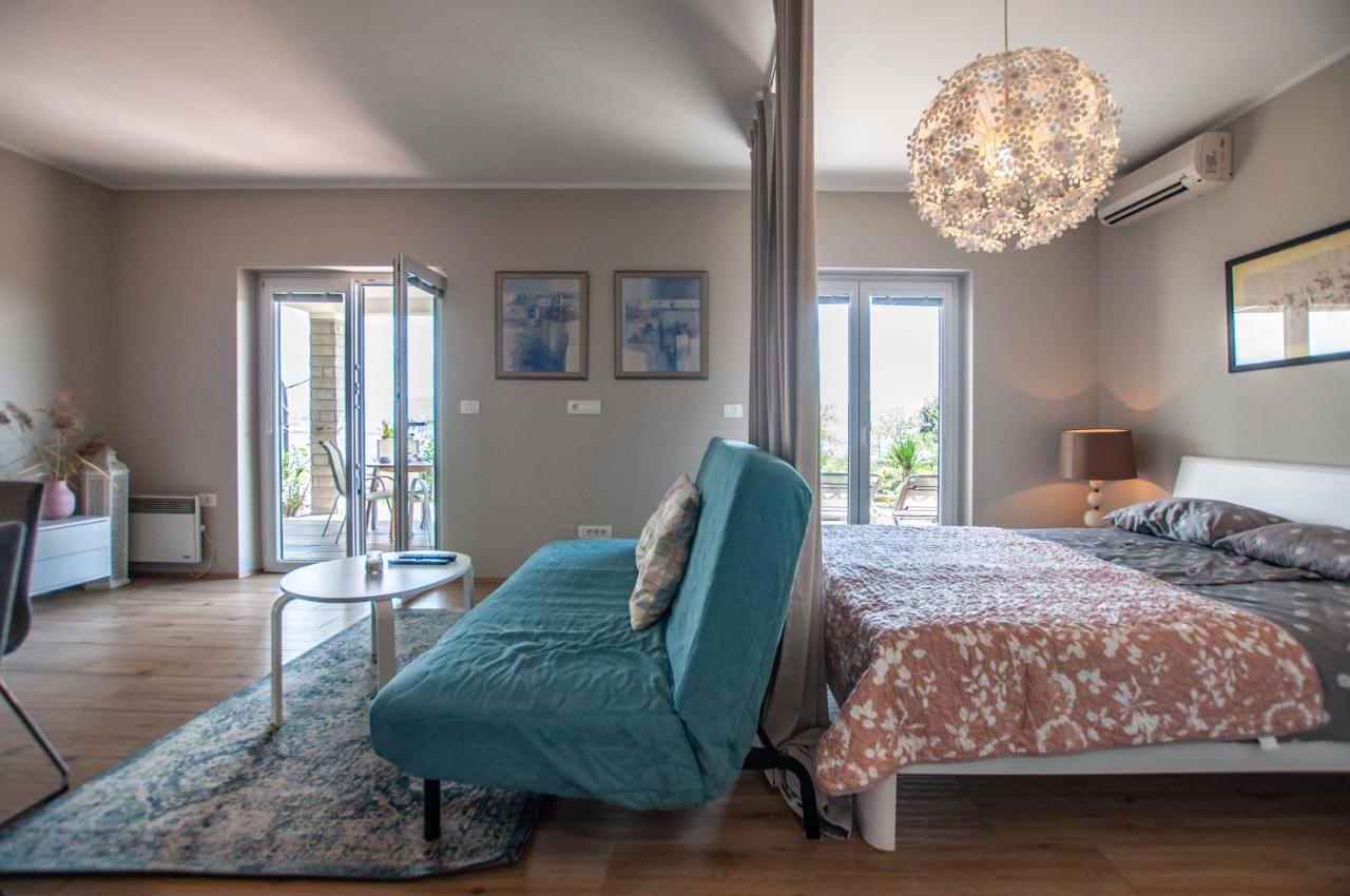 Sea View Apartments Debeli Rtic Ancarano Esterno foto