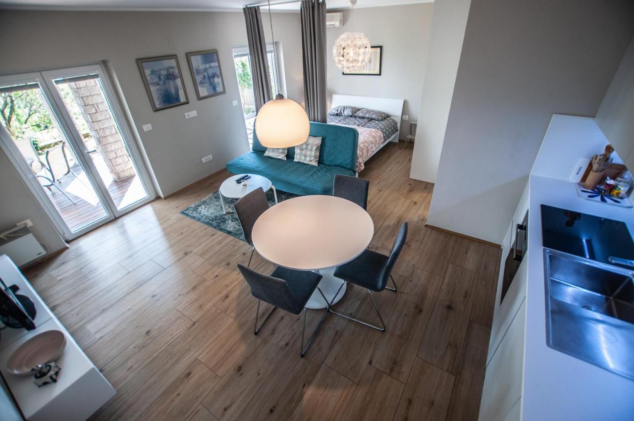 Sea View Apartments Debeli Rtic Ancarano Esterno foto